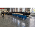 Cold steel door frame profile roll forming machine